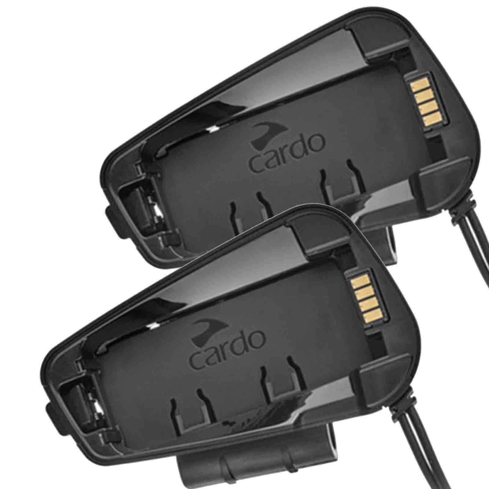 Cardo Freecom 1 + Plus Duo Rider Motorcycle Bluetooth Intercom Headset