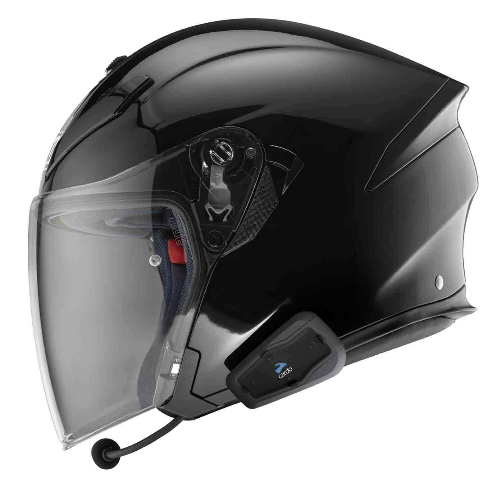 Cardo Freecom 1 + Plus Duo Rider Motorcycle Bluetooth Intercom Headset