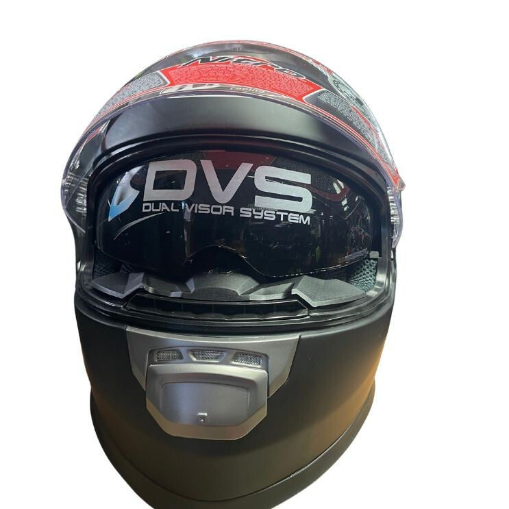 Nitro apex mat black helmet