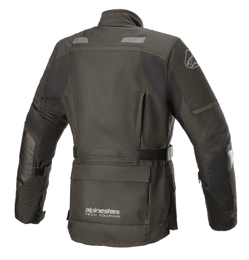 Alpinestars Stella Andes V3 Drystar Motorcycle Jacket - Black/Dark Grey