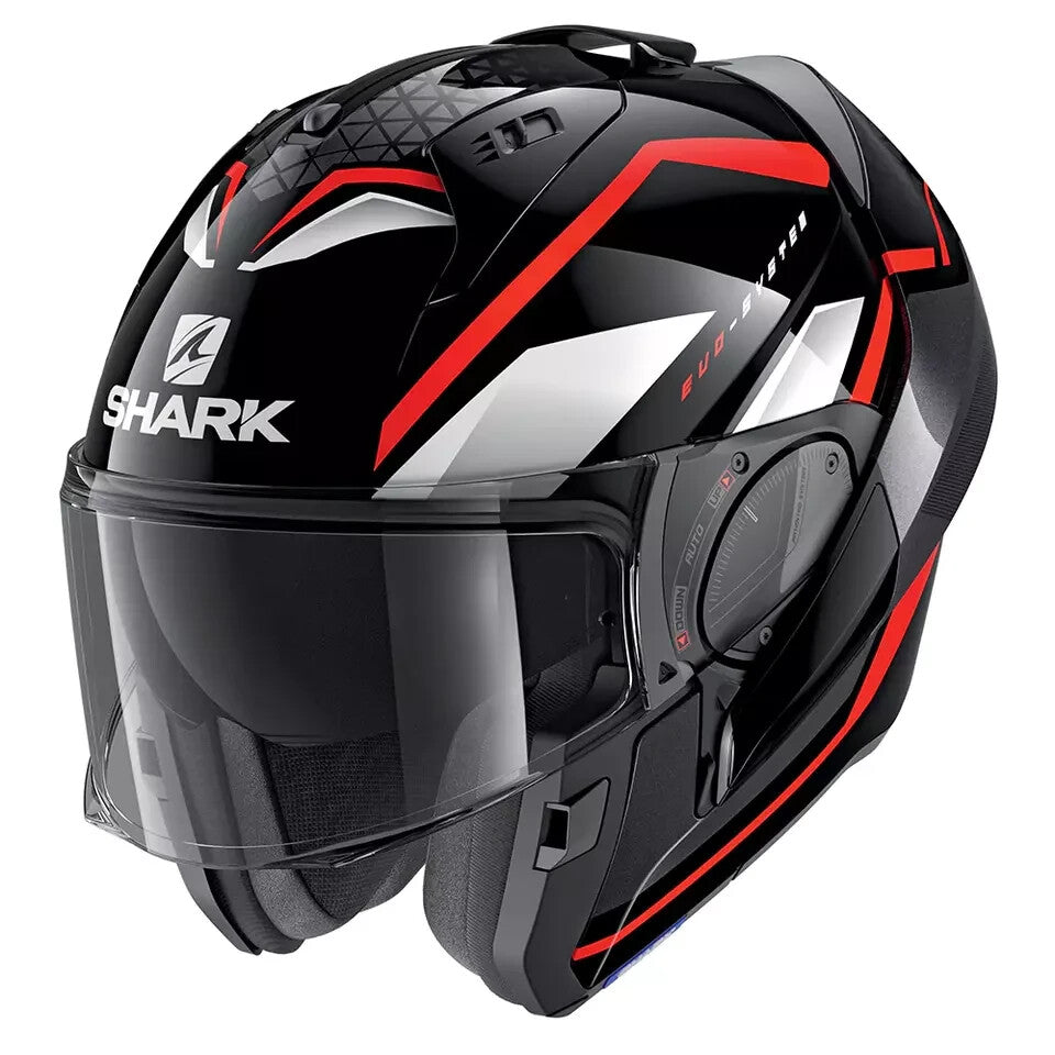 3xl motorcycle helmets Strobe II Solid Modular Motorcycle Helmet W/ SunShield Matte Black