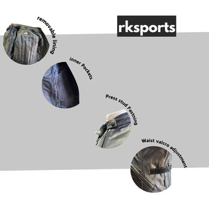 RK Sports Ladies Ace Leather Motorcycle Jacket – Premium Protection & Style