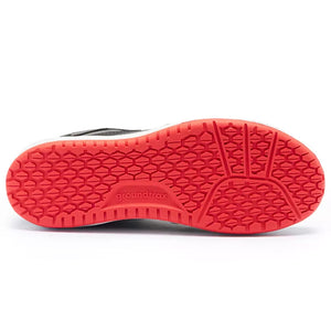 Dainese Suburb D-WP Motorcycle Shoes - Black-White-Red Lava (A66)