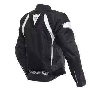 Motorcycle Jacket D-Synth 350 Man Dainese AVRO 5 Black/White/Black