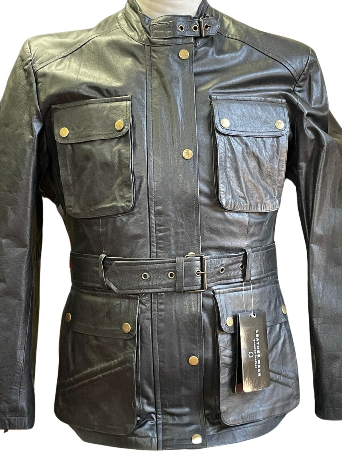 RK Sports Long Ladies Leather motorbike Motorbike Motorcycle Jacket
