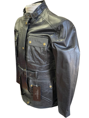 RK Sports Long Ladies Leather motorbike Motorbike Motorcycle Jacket