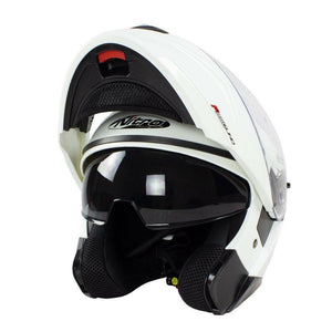 Nitro 350 UNO DVS FLIP UP Helmet WHITE