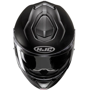HJC i91 Matt Black Motorbike Motorcycle Helmet