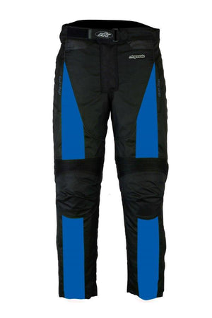 RKsports  COLOURED  Motorcycle Motorbike waterproof Trouser CE armour Cordura