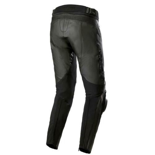 Alpinestars Missile v3 Leather Sports Motorcycle Trousers Racing Motorbike Black
