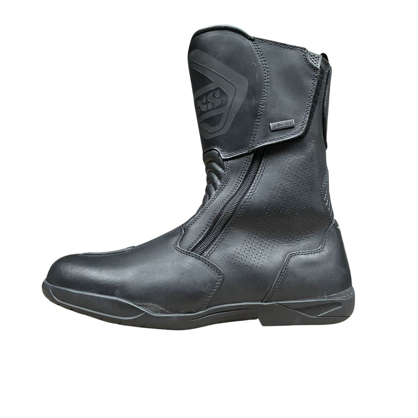 IXS TB111 Leather Motorcycle Boots – Waterproof & All-Weather Touring boot