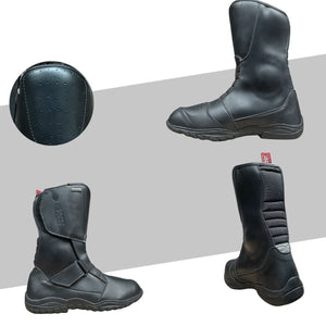 IXS TB2 Leather Motorcycle Boots – Waterproof & All-Weather Touring boot