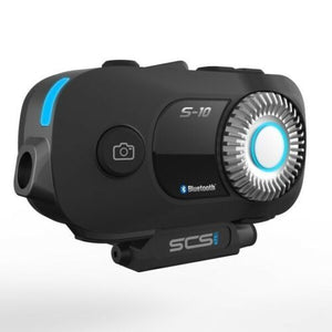 SCS S-10 Motorcycle Helmet Camera & Intercom Camcorder Communication System
