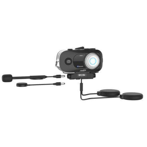 SCS S-10 Motorcycle Helmet Camera & Intercom Camcorder Communication System