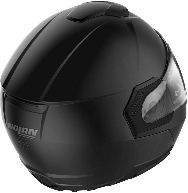 NOLAN N90-3 Classic N-COM Flip Modular Motorcycle Helmet Flat Black