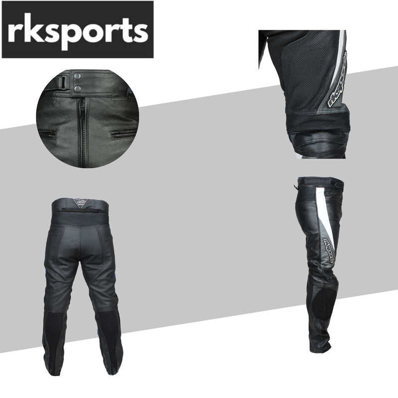 Leather Chief Motorcycle Trousers – Premium Cowhide Riding Pants