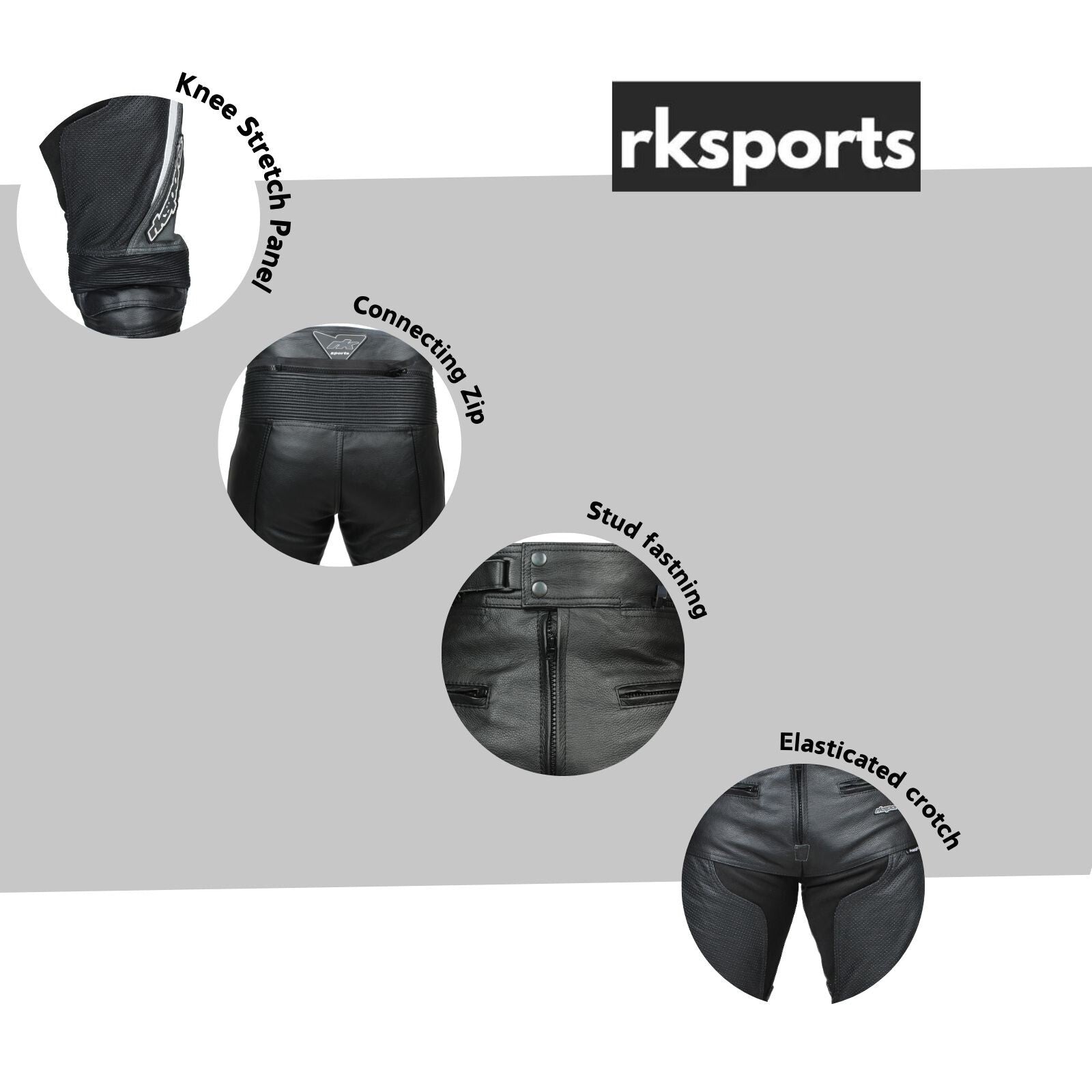 Leather Chief Motorcycle Trousers – Premium Cowhide Riding Pants