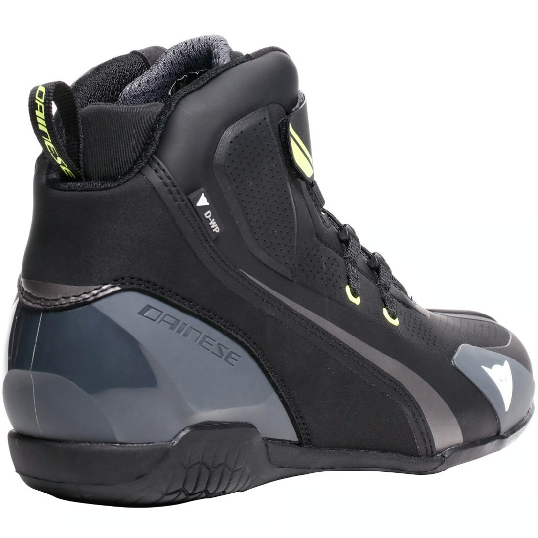 Boots DAINESE Herian D-WP Black / White / Yellow Fluor