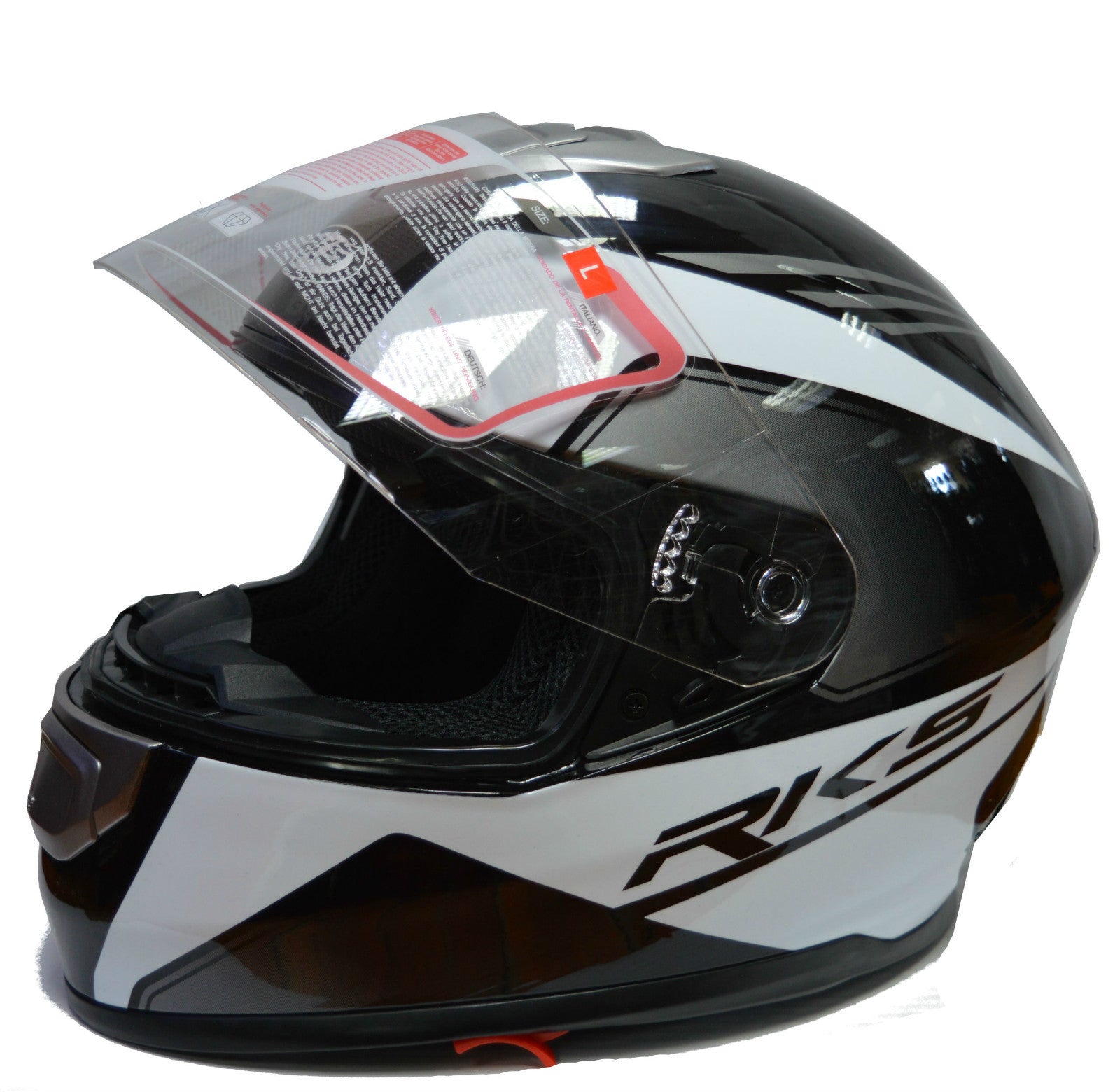 RKS Full Face Inner Sun Visor Motorcycle Motorbike Scooter Crash Helmet  + GIFT