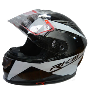 RKS Full Face Inner Sun Visor Motorcycle Motorbike Scooter Crash Helmet  + GIFT