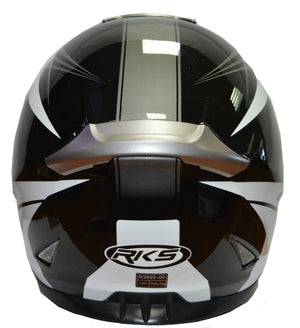 RKS Full Face Inner Sun Visor Motorcycle Motorbike Scooter Crash Helmet  + GIFT