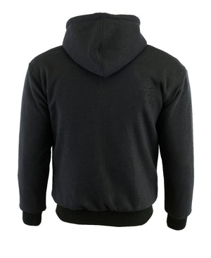 RKSports Ladies Motorcycle motorbike Removable Armoured Full Kevlar lined hoody