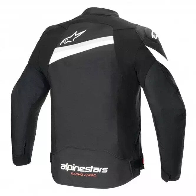 Alpinestars Men's Textile Jacket - T-GP Plus R V4 - Black/White