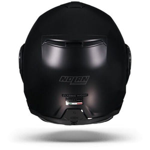 NOLAN N100-5 CLASSIC N-COM, FLAT BLACK, FLIP FRONT