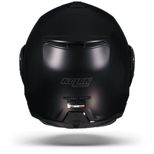 NOLAN N100-5 CLASSIC N-COM, FLAT BLACK, FLIP FRONT