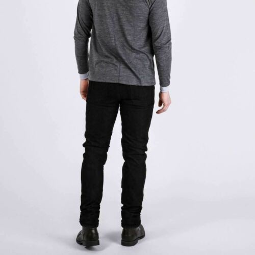 Knox Spencer Skinny Fit Blue Denim Motorcycle Jeans