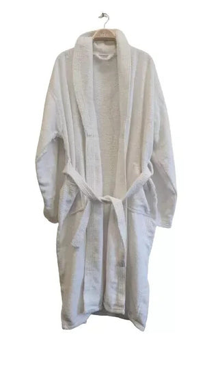 Unisex Elegant Shawl Collar Bath Robe - Soft, Warm, and Stylish