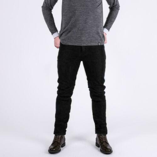 Knox Spencer Skinny Fit Blue Denim Motorcycle Jeans