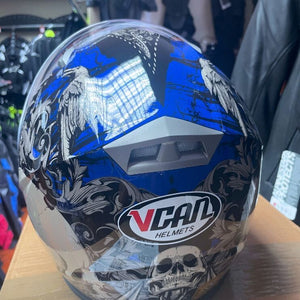 vcan 158-1 demon blue Helmet