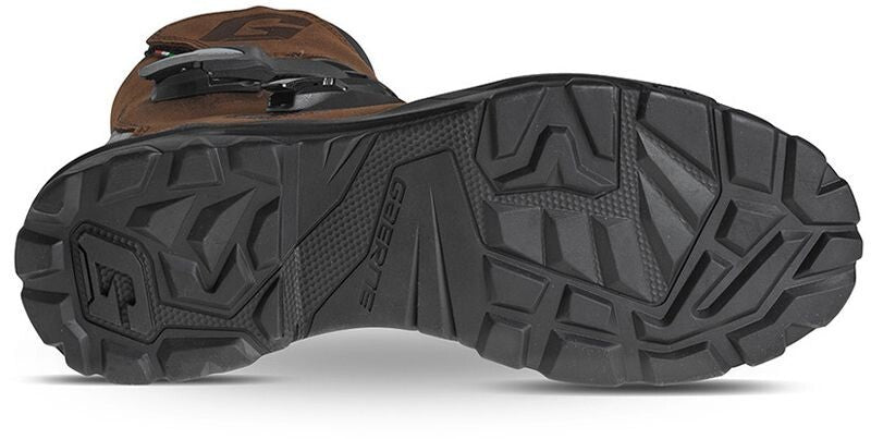 GAERNE G-DUNE AQUATECH Brown Short Adventure On/Off Road Motorcycle Boots