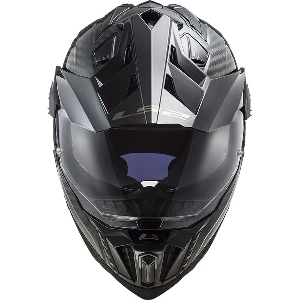 New LS2 MX701 Carbon Explorer Enduro Adventure Motorcycle Dual Sport Helmet