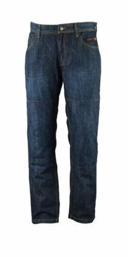 RKSports Motorcycle Motorbike CE Armoured Protective Blue Hoodie and Jeans