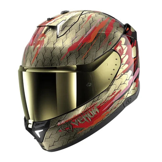 Shark Skwal i3 Full Face Moto Motorcycle Helmet Venum Black / Red / Pearl