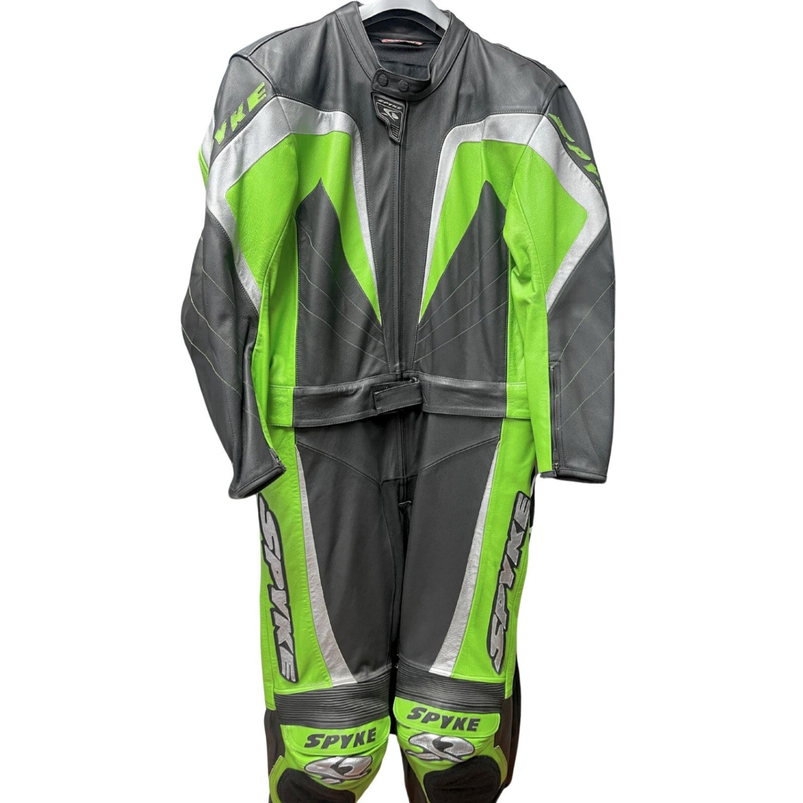 Spyke BullBear Two Piece  leather   motorbike motorcycle suit
