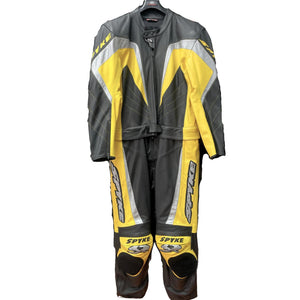 Spyke BullBear Two Piece  leather   motorbike motorcycle suit