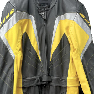 Spyke BullBear Two Piece  leather   motorbike motorcycle suit