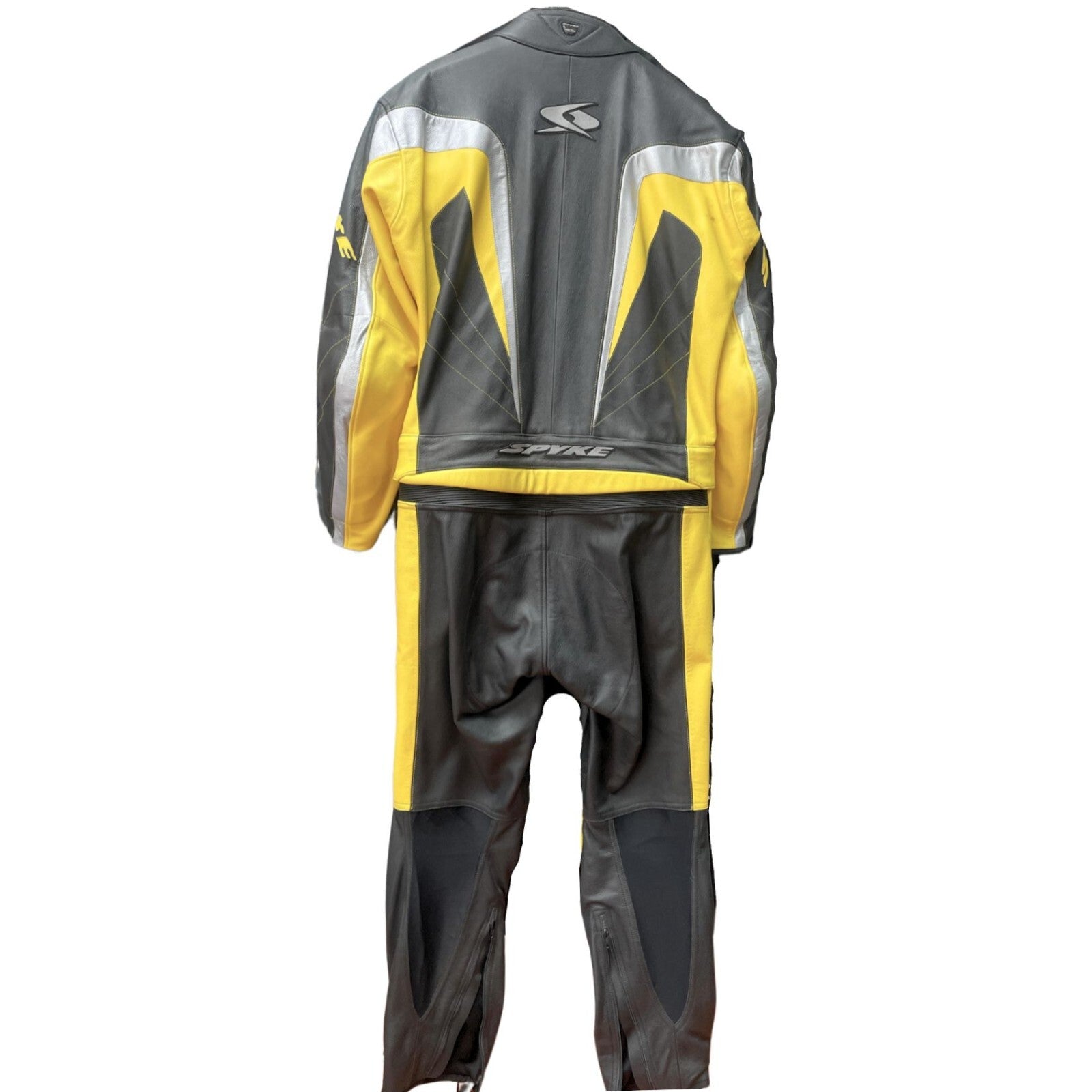 Spyke BullBear Two Piece  leather   motorbike motorcycle suit