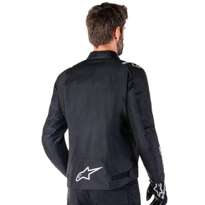 Alpinestars T-SPS v2 Waterproof Motorcycle Jacket Sports Motorbike Black white