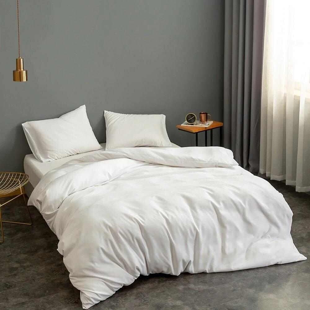 50/50   Linen plain Duvet Covers for Hotels and Housewifes-  76 X 76/30 X 30