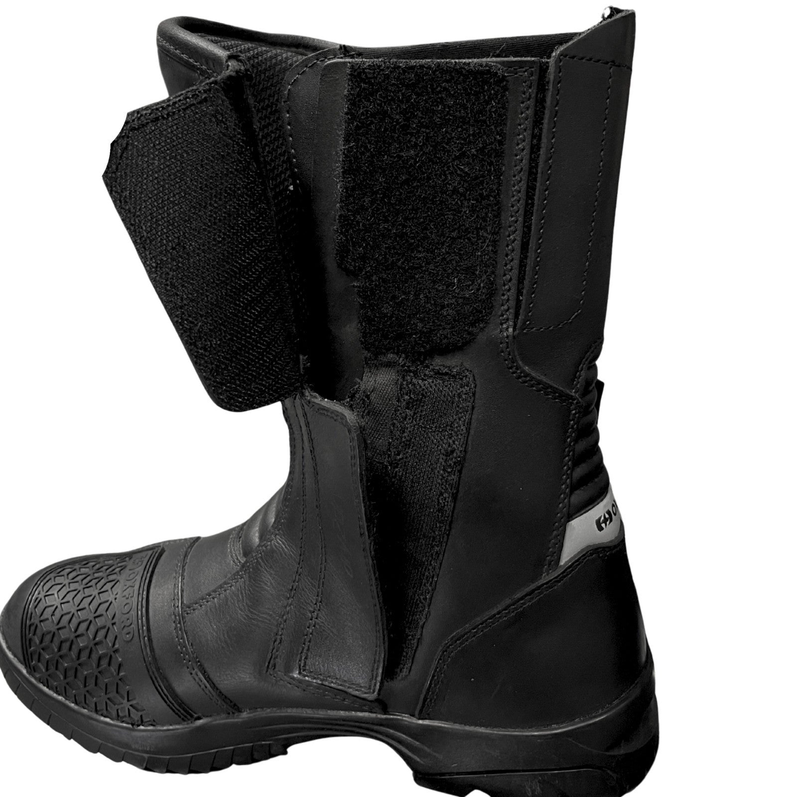 Oxford Continental Leather Motorcycle Boots – Waterproof & All-Weather Touring B