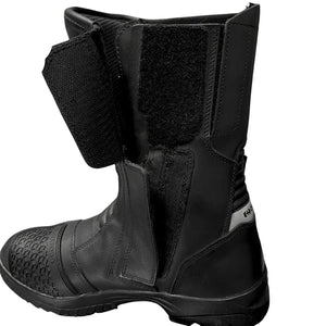 Oxford Continental Leather Motorcycle Boots – Waterproof & All-Weather Touring B