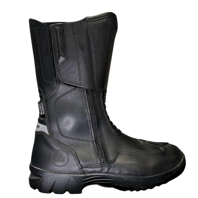 Oxford Continental Leather Motorcycle Boots – Waterproof & All-Weather Touring B