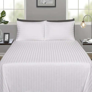 T200 Thread Count, 80/20 Rich Stripe Bed Linen Duvet Covers - 1