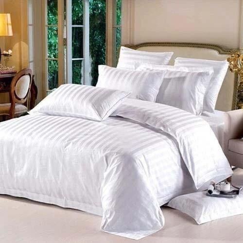 T200 Thread Count, 80/20 Rich Stripe Bed Linen Duvet Covers - 1