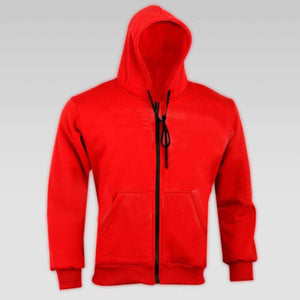 RKSports Motorcycle Motorbike CE Armoured Protective Red Hoodie and Jeans