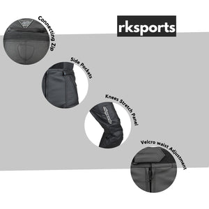 RK Sports 03 Armored Motorbike Leather Trousers –  Cowhide Leather